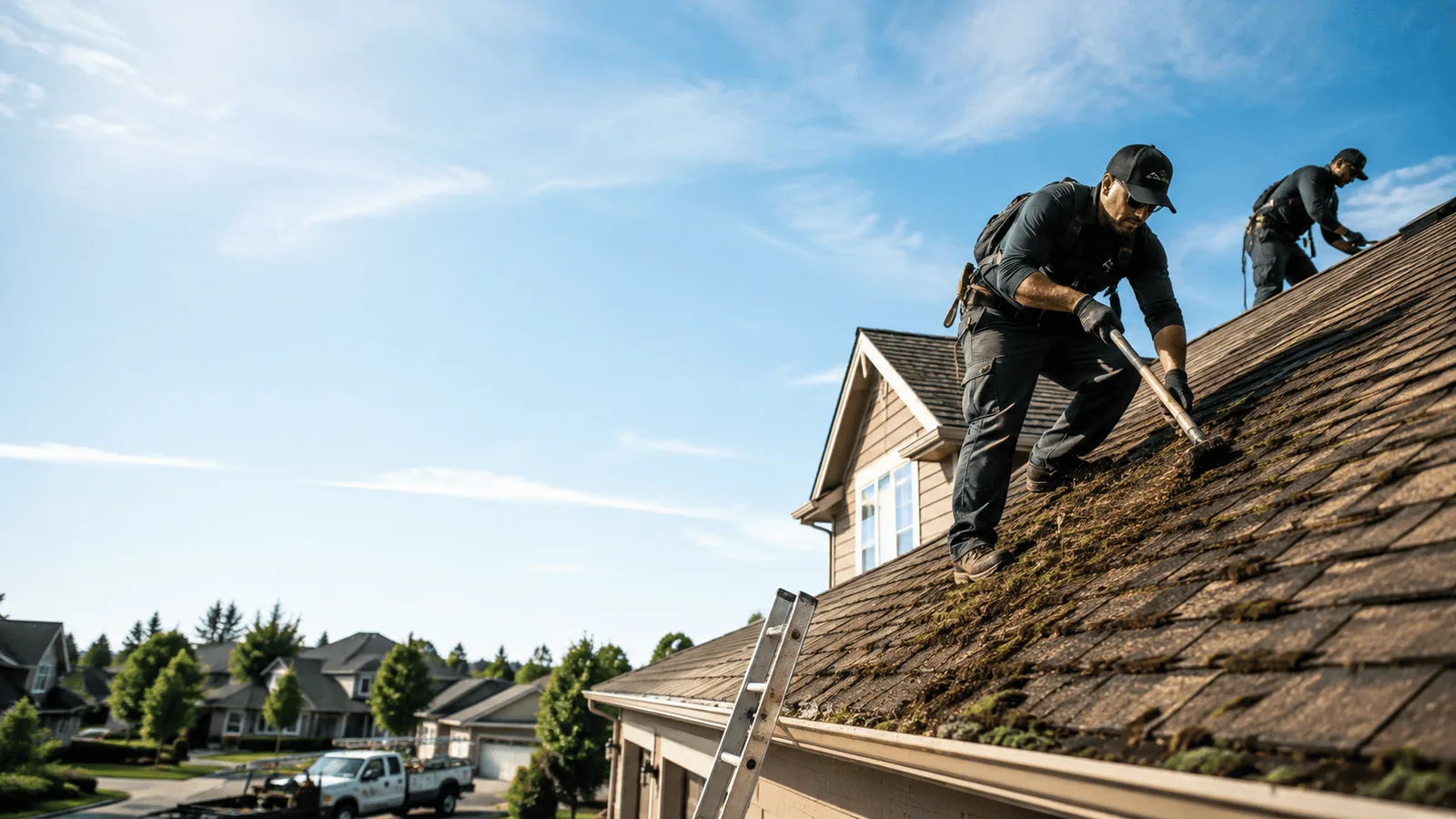 Roof Moss Removal in Harrington, ME near me